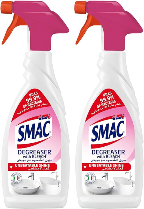 Smac Degreaser With Bleach Unbeatable Shine 650MLX2 (25% Off) | Smac In Lebanon