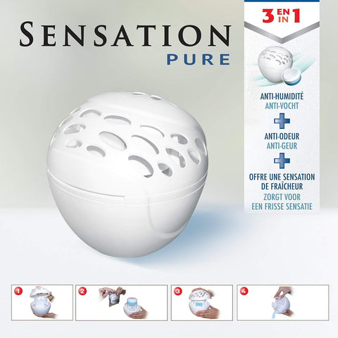 Rubson Sensation Pure - Moisture Absorber for Small Rooms 10 m²  | Rubson In Lebanon