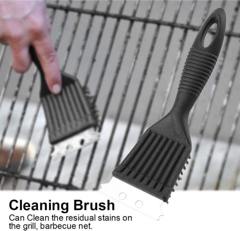 HG Black BBQ Grill Brush and Scraper for Barbecue Rack Cleaning |HG In Lebanon