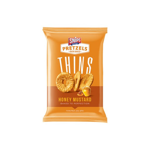 Snips Pretzels Thins Honey Mustard 35g | Snips In Lebanon