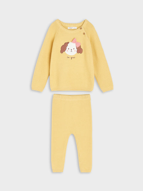 Sinsay Baby Girl's Yellow Pajama Set | Sinsay In Lebanon