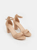Sinsay Women's Beige High-Heeled Sandals | Sinsay In Lebanon
