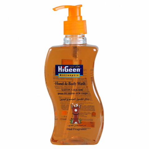 HiGeen Hand & Body Wash Green Oud Fragrance 500ml