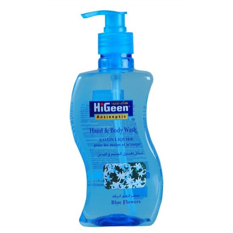 HiGeen Hand & Body Wash Blue Flowers 500ml