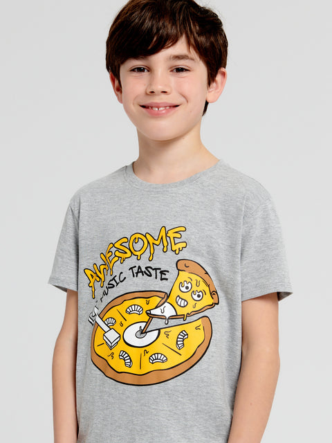 Sinsay Boy's Mid Grey T-shirt With Print | Sinsay In Lebanon