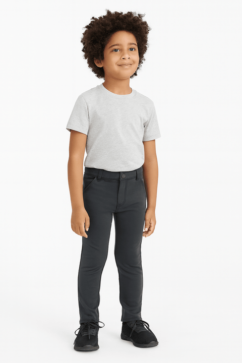Boboli Boy's Grey Slim Pants | Boboli in Lebanon