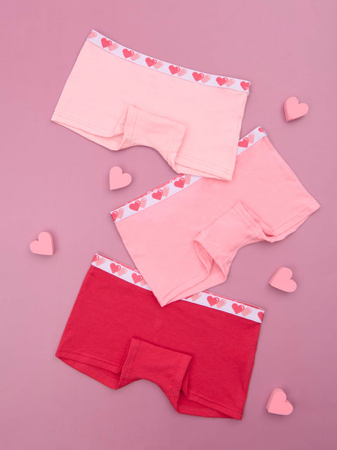 Sinsay Girl's Fuchsia /Pink in 3pc  Boxers | Sinsay in Lebanon