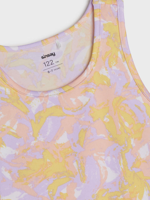 Sinsay Girl's Multicolor All Over Print Tank Top | Sinsay In Lebanon