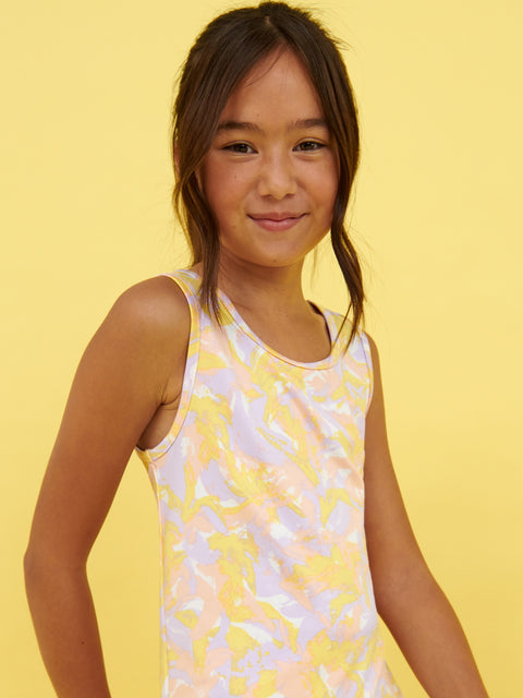 Sinsay Girl's Multicolor All Over Print Tank Top | Sinsay In Lebanon