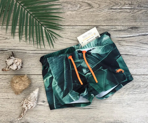 Reserved Boy's Green Swimming Trunks Beach Bwimwear Shorts | Reserved in Lebanon