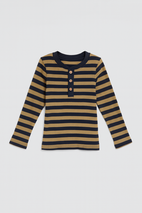 POMPdeLUX Boy's Multicolor Long Sleeve Blouse | POMPdeLUX in Lebanon