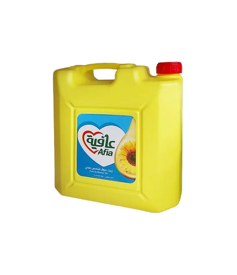 Afia Pure Sunflower Oil 5L | Afia In Lebanon (15%Free)
