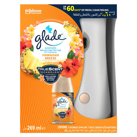 Glade Automatic Freshener Hawaiin Breeze Escape 269ml | Glade In Lebanon