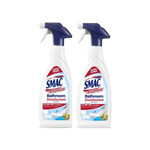 Smac Express Bathroom Disinfectant 650MLX2 25% Off