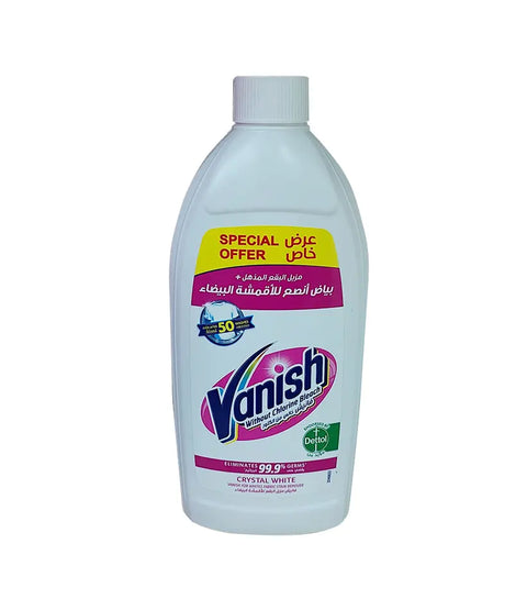 Vanish Stain Remover Liquid White 495ml