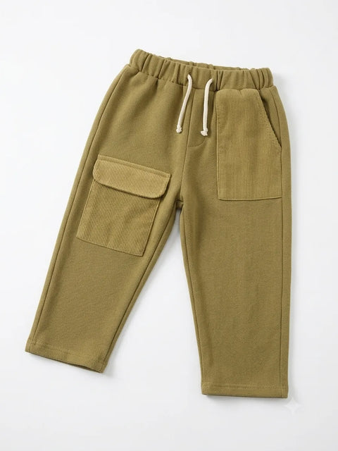 Zara Baby Boy's Camel Elastic Waist Pant | Zara In Lebanon