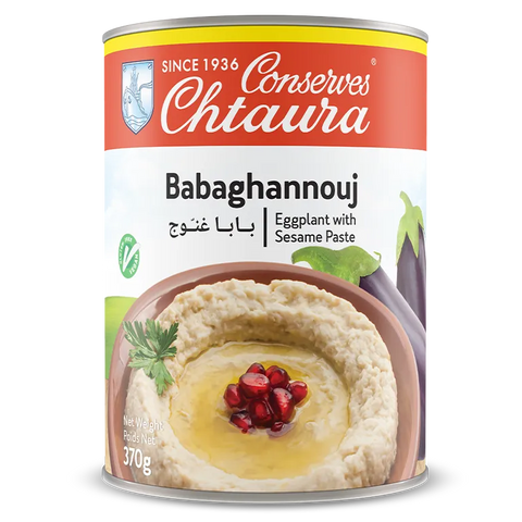 Conserves Chtaura Babaghannouj Eggplant With Sesame Paste 370g | Conserves Chtaura In Lebanon