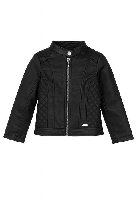 Terranova Girl's Black Leather Jacket  |Terranova In Lebanon