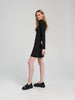 Sinsay Women's Black Mini Dress With Stand-Up Collar | Sinsay In Lebanon