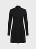Sinsay Women's Black Mini Dress With Stand-Up Collar | Sinsay In Lebanon
