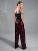 Sinsay Women's Pants Burgundy AYA