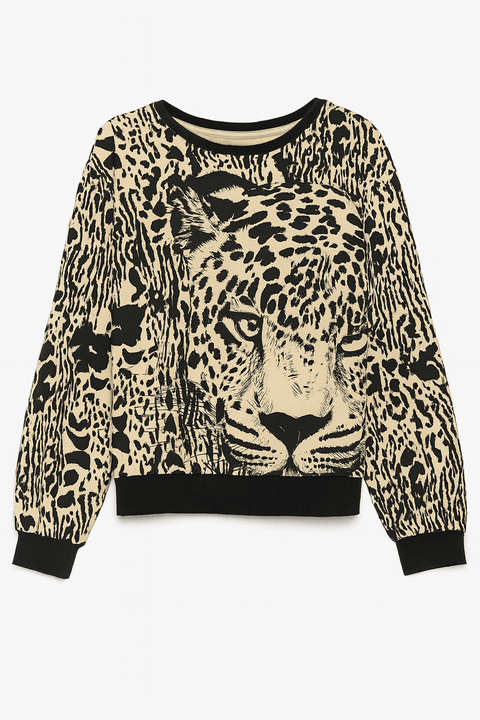 S.Oliver Girl's Leopard Long Sleeve Blouse  |S.Oliver In Lebanon