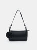Sinsay Women Black Faux-Leather Rose Detail Shoulder Bag | Sinsay in Lebanon