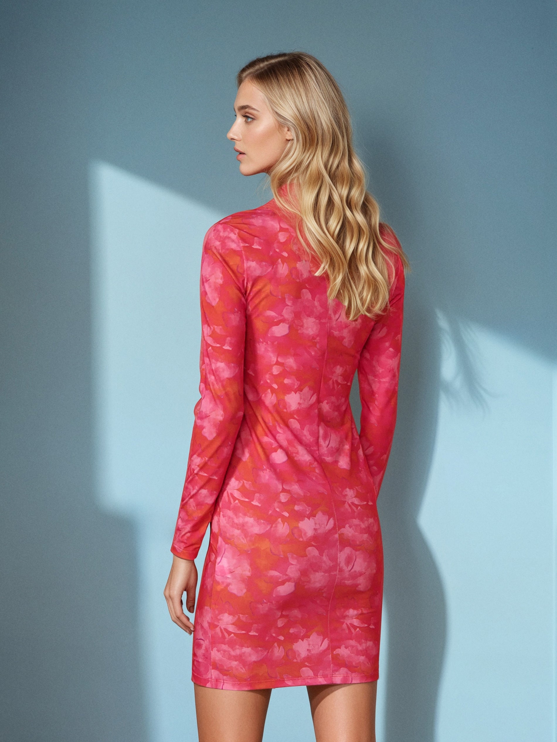 Sinsay Women's Multicolor Mini Dress With Gathering | Sinsay In Lebanon