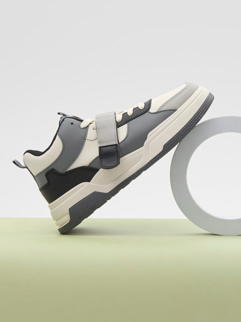 Sinsay Men's Grey/White Sneakers With Reflective Element | Sinsay In Lebanon