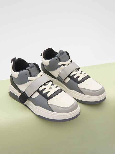 Sinsay Men's Grey/White Sneakers With Reflective Element | Sinsay In Lebanon