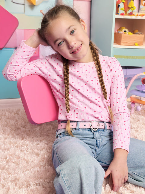 Sinsay Girl's Pink with Spots Blouse |Sinsay  in Lebanon