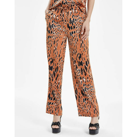 Bar III Women's Animal-Print Drawstring-Waist Pants | Bar III In Lebanon