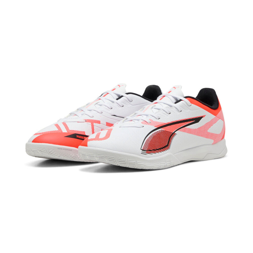 Puma Men's White Ultra 5 Play IT Football Sneakers