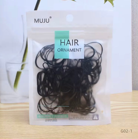 Muju 100 pcs Small Color Rubber Band Bag |Muju In Lebanon