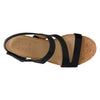 Naturalizer Women's Black Adria Wedge Sandals | Naturalizer In Lebanon