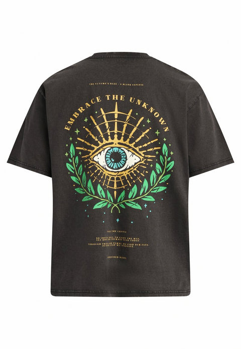 Redefined Rebel Men's Washed Black Boxy Fit T-Shirt | Redefined Rebel In Lebanon