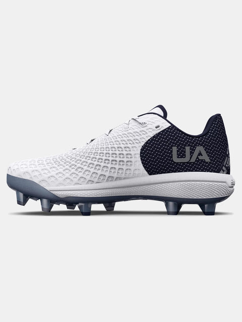 Under Armour Women's White UA Glyde Softball Cleats Sneaker | Under Armour In Lebanon