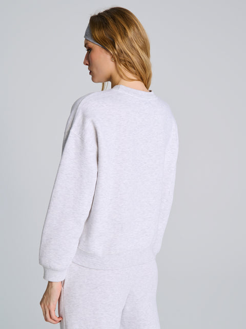 Sinsay Women's Light Grey With Print  Sweatshirt | Sinsay in Lebanon