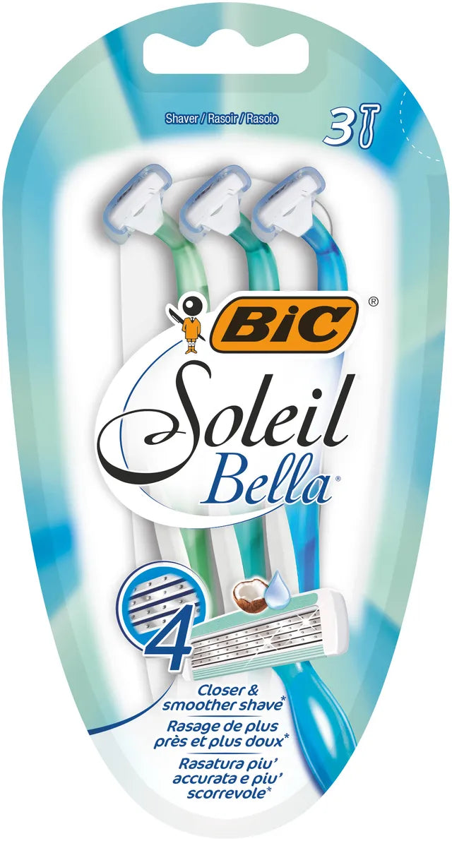 BIC Soleil Bella Women's Wet Razors (Pack of 3) | Bic In Lebanon