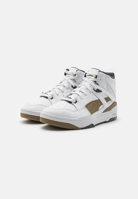 Puma Men's White & Tan High-Top Sneakers | Puma In Lebanon