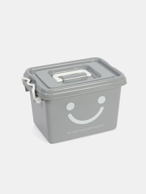 Sinsay Grey Printed Storage Box | Sinsay In Lebanon