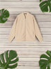 Sinsay Women's Beige Sports Bomber Jacket | Sinsay In Lebanon