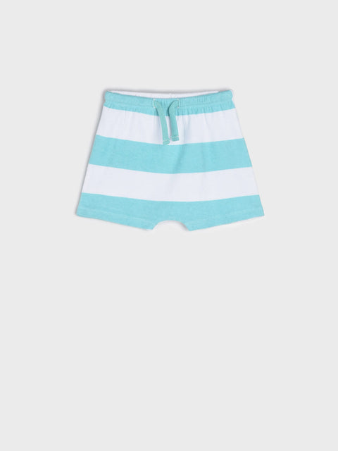Sinsay Baby Boy's Aqua & White Stripped 2 Pieces Set | Sinsay In Lebanon