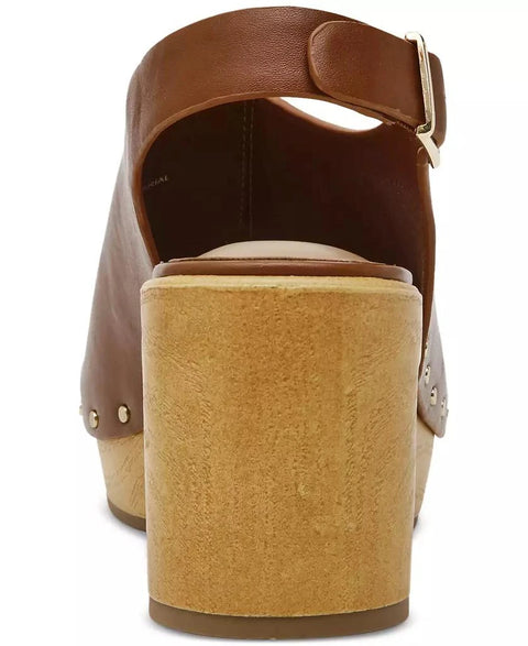 Wild Pair Women's Brown Evelyynn Studded Sandals | Wild Pair In Lebanon