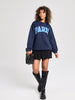 Sinsay Women's Navy Sweatshirt With Print | Sinsay In Lebanon