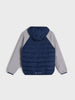 Sinsay Boys' Navy & Grey  Hooded Puffer Jacket | Sinsay in Lebanon