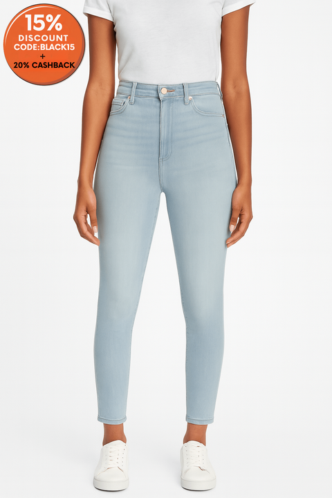Lee 401 Women's Blue Mid Rise Regular Jeans | Lee in Lebanon