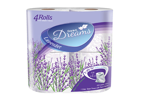 Sanita Dreams Premium Toilet Tissue 4R (6+2FREE)  | Sanita In Lebanon