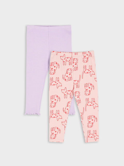 Sinsay Baby Girl's Multi Color 2 Pieces Leggings | Sinsay In Lebanon