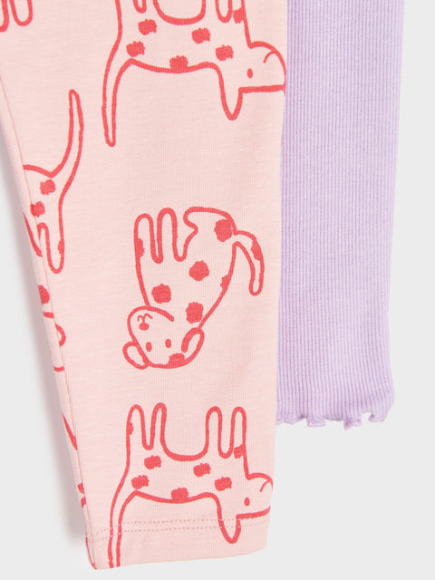 Sinsay Baby Girl's Multi Color 2 Pieces Leggings | Sinsay In Lebanon